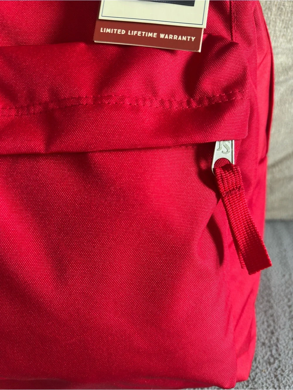 Jansport NWT Essential Backpack Red 24L